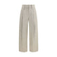 Brunello Cucinelli Beige Wool Oves Aries Dress Pants