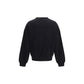 Palm Angels Black Cotton Sweatshirt