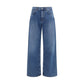 Palm Angels Blue Cotton Jeans Denim