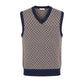Malo Blue Cotton Men Sweater