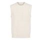 Malo White Wool Men Sweater