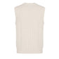 Malo White Wool Men Sweater
