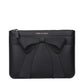 Comme Des Garçons Black Leather Clutch Bag