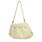 THEMOIRè Beige Leather Clutch Bag