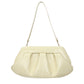 THEMOIRè Beige Leather Clutch Bag