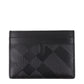 Burberry Black Leather Cardholder