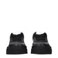 Jil Sander Black Leather Platform Sneakers