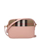 Burberry Pink Leather Crossbody Bag