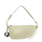 Burberry Green Leather Shoulder Bag