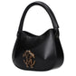 Roberto Cavalli Black Leather Handbag