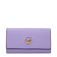 Versace Purple Leather Clutch Bag