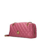 Versace Pink Leather Shoulder Bag