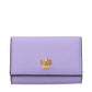 Versace Purple Leather Wallet