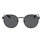 Polaroid Black Stainless Steel Sunglasses
