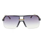 Carrera Gray Metal Sunglasses