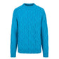 Malo Blue Cotton Men Sweater