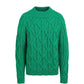 Malo Green Cotton Men's Sweater