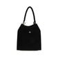Vivienne Westwood Black Suede Leather Shoulder Bag