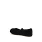 Moon Boot Black Fur Ballet Flats