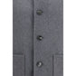 Ami Paris Gray Wool Oves Aries Full-Length Jacket