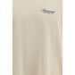 Represent Beige Cotton T-Shirt