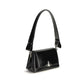 Vivienne Westwood Black Calf Leather Bos Taurus Shoulder Bag