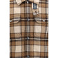 Woolrich Brown Wool Oves Aries Full-Length Jacket