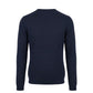 Roberto Pepe Luxury Blue Cotton Men's Sweater