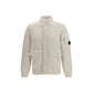 C.P. Company White Wool Oves Aries Cardigan