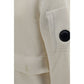 C.P. Company White Wool Oves Aries Cardigan