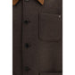 Valentino Garavani Brown Wool Oves Aries Full-Length Jacket