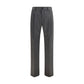Valentino Garavani Gray Wool Oves Aries Dress Pants