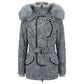 Mr&Mrs Italy Light Blue Cotton Women's Jacket