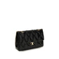 Tory Burch Black Lamb Ovis Aries Shoulder Bag