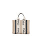 Chloé Beige Linen Tote Bag