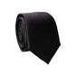 Dolce & Gabbana Black Solid 100% Silk Adjustable Men Tied Necktie Tie