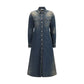 Fendi Blue Cotton Casual Dress
