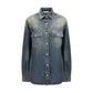 Fendi Blue Denim Shirt