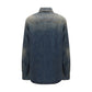 Fendi Blue Denim Shirt