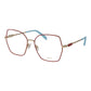 Emilio Pucci Red Metal Glasses (Frames)