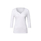 Street One White Cotton Long Sleeve T-Shirt