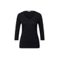 Street One Black Cotton Long Sleeve T-Shirt