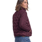 Street One Purple Polyester Full-Length Jacket