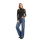 Street One Bicolor Polyester Long Sleeve T-Shirt