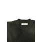 Roberto Pepe Luxury Green Wool Men's Sweater