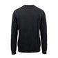 Roberto Pepe Luxury Black Wool Men Sweater