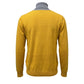 Roberto Pepe Luxury Yellow Wool Men's Sweater