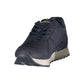 Gas Blue Polyurethane Men's Sneaker