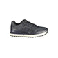Gas Blue Polyurethane Men's Sneaker