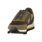 Gas Brown Polyurethane Men's Sneaker